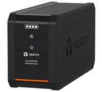 Vertiv PowerUPS 200 Essential PSA6E-1000IT-IEC, 1 000 VA/525 W, AVR, batteries remplaçables par l'utilisateur, batterie de secours, 6 prises IEC, garantie deux ans