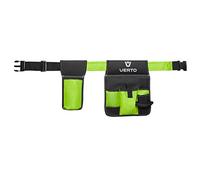 VERTO Ceinture de jardin avec poche ventrale, avec fermeture à clip, 6 poches, sac à outils, ceinture de travail, ceinture d'outils de jardin
