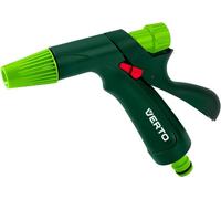 VERTO Pistolet à eau avec fonction d'arrêt - Réglage de l'intensité du jet d'eau - Pistolet de jardin - Nettoyage du jardin