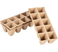 VERTO Pots de culture 22 x 8,5 cm - Set pratique de 10 pièces - en tourbe