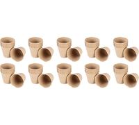 VERTO Pots de culture 8 x 8 cm - Set pratique de 60 pièces - en tourbe - biodégradable/pot de plantes/pot de semis/culture de plantes