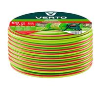VERTO Tuyau d'arrosage professionnel 20, 30 ou 50 m, 1/2" ou 3/4" résistant aux UV, résistance à la rupture jusqu'à 25 bar, résistant aux algues, plage de température de -10 °C à +45 °C (50 m, 1/2")