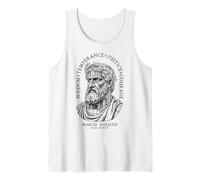 Vertus stoïques Marcus Aurelius Temple en Pierre Stoïcisme Débardeur