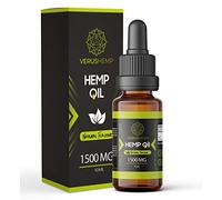 VerusHemp Le chanvre 1500 mg Liquide | Forte de haute qualité | Natural Ingredients | suitable for Vegans & Vegetarians 10ml Hemp seed oil