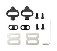 Veruydita Cales SPD adaptées aux pédales SPD à 2 Ouvertures avec plaques antidérapantes, matériaux Robustes et ergonomiques, parfaites pour Le Cyclisme Indoor, VTT et vélo de Route