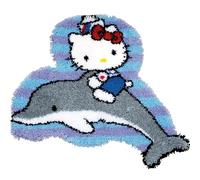 Vervaco 1-Pièce Tapis Au Crochet Hello Kitty