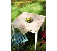 Vervaco Broderie, Nappe, Fleurs ludiques