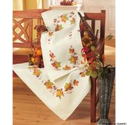 Vervaco Chemin de table "Automne", dessin de broderie pré-dessiné
