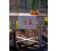 Vervaco Kit de point de croix Chemin de table Lapins de Pâques Pré-imprimé kit complet 40 x 100 cm