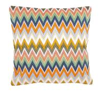 Vervaco Coussin de Point Long: Zigzag, 40_x_40_cm