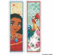 Vervaco Disney Marque-page "Voyageur", set de 2, motif à compter