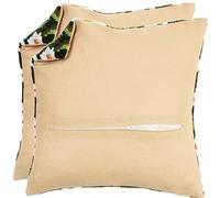 VERVACO Dos De Coussin Avec Fermeture DE 2 ÉCRU Art Creatif Adulte ca. 45 x 45 cm Broderie Point De Croix Couture Accessoires Mercerie Tissus À Coudre Activité Manuelle Adulte
