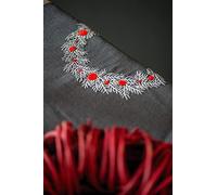 VERVACO Kit Broderie Pré-Imprimé Chemin De Table MOTIFS DE NOËL Complet Set DIY Adulte Decoration Manuelle Loisir Créatif Cadeau Femmeca. 38 x 138 cm Embroidery Patron