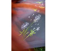 Vervaco Kit Broderie Pré-Imprimé Nappe Flocons DE Fleurs Complet Set DIY Adulte Decoration Table Manuelle Loisir Créatif Cadeau Femme ca. 80 x 80 cm Embroidery Patron