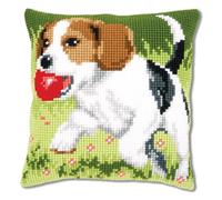 Vervaco Kit coussin au point de croix Beagle,multicolore,40 x 40 x 0,30 cm PN-0157066