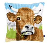 Vervaco Kit coussin au point de croix Vache 29 x 3 x 255 cm