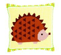 Vervaco, Kit Coussin Point De Croix, Bébé Hérisson, Multi-Couleurs