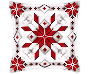 Vervaco Kit Coussin Point De Croix Crystal De Neige I