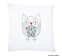 Vervaco Kit de Broderie: Coussin: Hibou