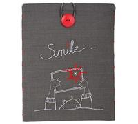 Vervaco Kit de Broderie: Housse de Tablette: Sourire
