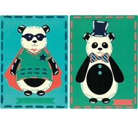 Vervaco Kit de Cartes de Broderie, Cirque, Lot de 2