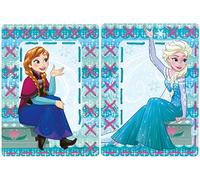 Vervaco Kit de Cartes de Broderie, Disney, Anna et Elsa, Lot de 2