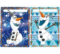 Vervaco Kit de Cartes de Broderie, Disney, Olaf, Lot de 2