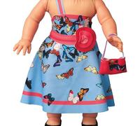 Vervaco Kit de création de tenue de couture, Assortie, Convient pour une poupée de 45 cm