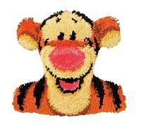 Vervaco Kit de Crochet de Verrouillage, Coussin en Forme, Disney, Tigrou