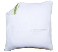 Vervaco Kit Dos de Coussin avec Fermeture - Blanc, Mehrfarbig, 45.0 x 45.0 x 0,3 cm