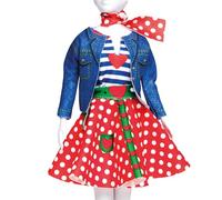 Vervaco Kit Making Couture Outfit Lucy Polka Dots,multicolore,31 x 24 x 1 cm