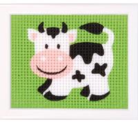 Vervaco Kit tapisserie Une vache, Couleurs Variées