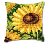 Vervaco PN-0008620 VER Coussin à broder Motif tournesol