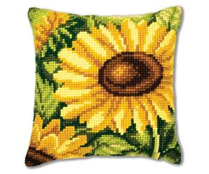 Vervaco PN-0008620 VER Coussin à broder Motif tournesol