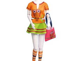 Vervaco PN-0164631 Kit de création de tenue de couture, Assortie, Convient à toute poupée de mode de 29 cm