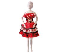 Vervaco PN-0168784 Kit de création de tenue de couture, Mélange de coton, Assortie, Convient à toute poupée de mode de 29 cm