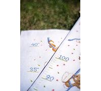 Vervaco Point De Croix Compté Kit DIY Cadeau Mesure De La Hauteur Enfant AMIS FORESTIERS Tableau Complet Kit De Broderie Loisir Créatif Maison Décoration ca. 18 x 70 cm Cross Stitch Height Chart