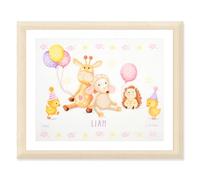 VERVACO Point De Croix Compté Kit Tableau Complet Set FÊTE DES ANIMAUX De Broderie Loisir Créatif Maison Decoration Cadeau DIY ca. 51 x 40 cm Counted Cross Stitch Embroidery