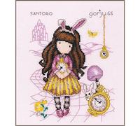 Vervaco Point De Croix Compté Kit Tableau Complet Set GORJUSS JUST ONE SECOND De Broderie Loisir Créatif Maison Decoration Cadeau DIY ca. 19 x 23 cm Counted Cross Stitch Embroidery