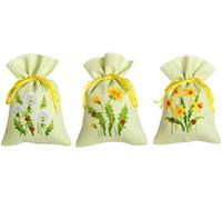Vervaco Point de Croix compté: Sac Pot-Pourri: pissenlits (Lot de 3)