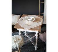 Vervaco Set de points de croix pour nappe "Paysage d'hiver avec étoile", motif d