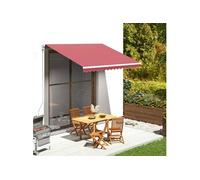 vidaXL Tissu de Remplacement pour Auvent Toile d'Auvent Tissu de Rechange pour Store Banne de Jardin Patio Terrasse Extérieur Bordeaux Rouge 3,5x2,5 m Rouge https://www.fnac.com/mp45154610/vidaXL-Tissu-de-remplacement-pour-auvent-Bordeaux-rouge-3-5x2-5-m/w-4?oref=acc69d76-2605-8ab5-954b-072d7cf731dc