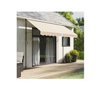 vidaXL Tissu de remplacement de cantonnière d’auvent multicolore 280x20 cm 367804