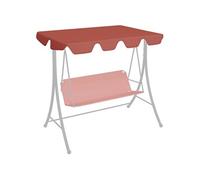 Vervangingsluifel schommelbank 188/168x145/110 cm terracotta312087