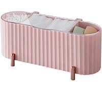Verve Jelly Tampons de coton rose QTIP Porte-maquillage stockage de brosses de maquillage organisateur d'oeufs de beauté boule de coton et support d'écouvillon Organisateur de bonbons