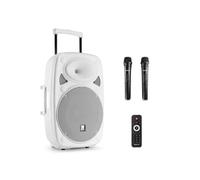 Enceinte Portable - VONYX - Verve46 - 1000W - Bluetooth - 2 Micros UHF sans fil