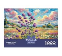 Verveine Jigsaw Puzzle 1000 Pièces Adapter Les Adultes Ou Les Familles Ensemble Puzzles Difficiles Cadeaux pour Adultes 100% Carton Recyclé Puzzle Décoratif 70x50cm/1000pcs