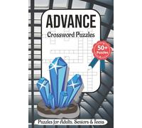 Very Advanced Crossword Puzzle Books for adults: Word Searches With Easy To Read Print About Advance, Difficult and Challenging | 6x9 inches, 120 ... … Gift for Vacations, Holidays and Relaxation