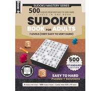 Very Easy to Very Hard All Levels Sudoku Puzzles: 500 Puzzles All Level Puzzles, 4 Puzzles Per Page, Large Print Format, 8.5 x 11 Inch, Solutions Included