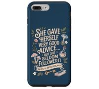 Very Good Advice Alice au Pays des Merveilles Citation Coque pour iPhone 7 Plus/8 Plus